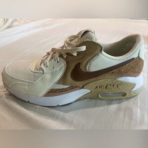 Nike Air Max Excee Low White/Brown - Japan, Unisex Size 10.5 / 9